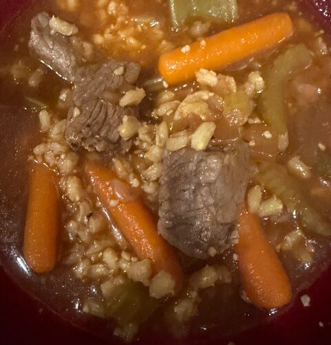 Beef Barley Soup